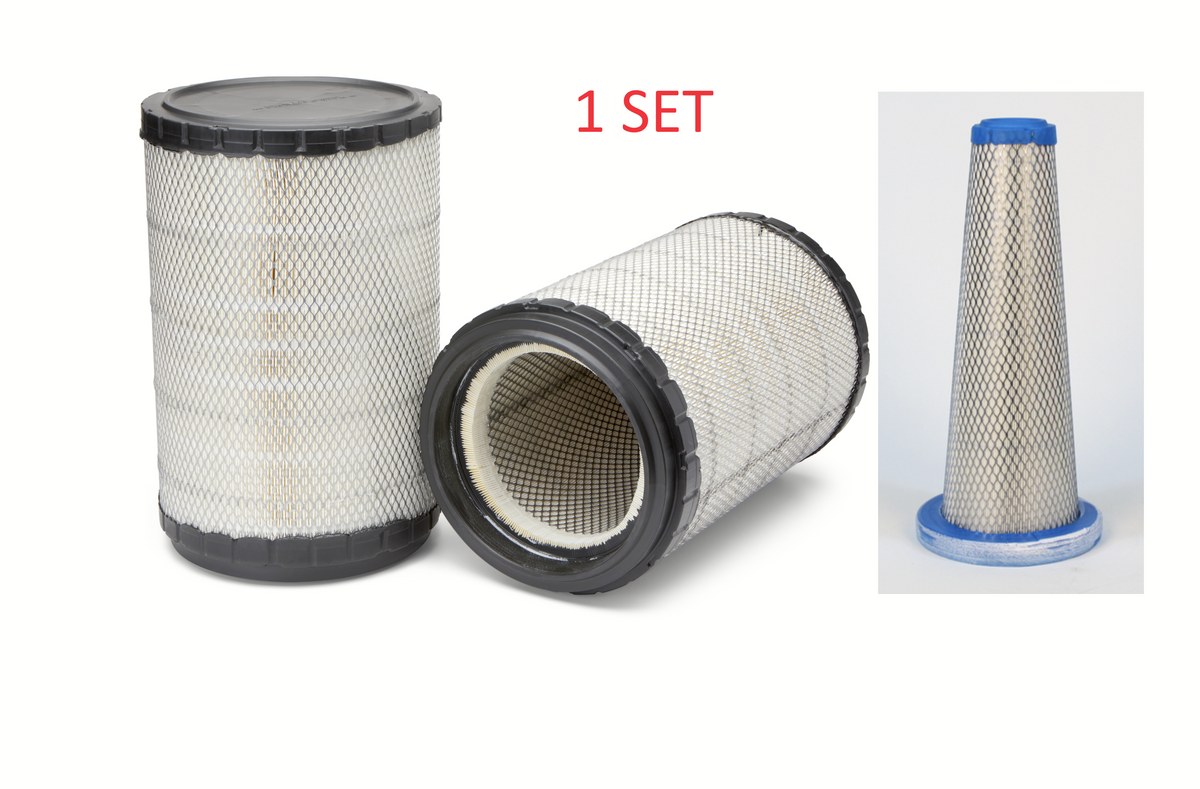 AF25707 OUTER & AF25732 INNER FLEETGUARD AIR FILTER SET RS4636