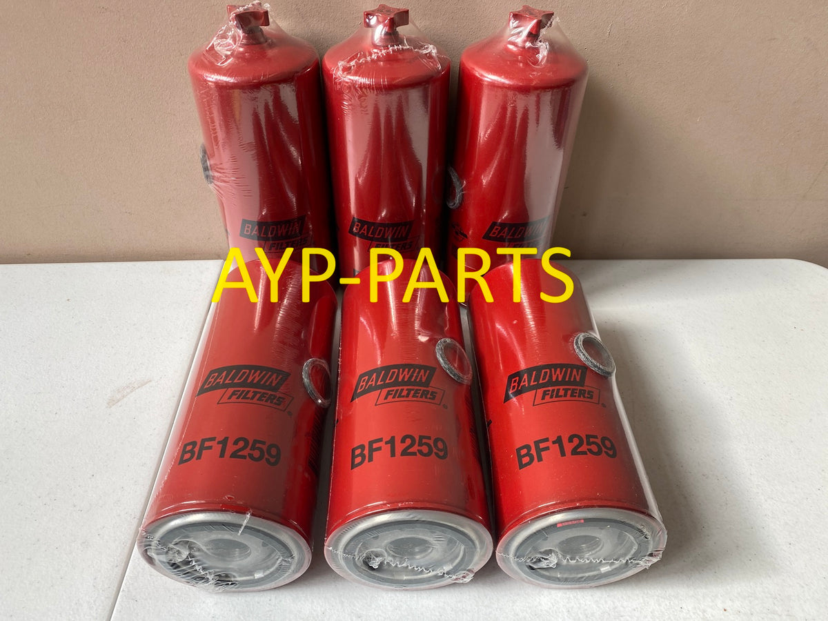 BF1259 (6 PACK) BALDWIN FUEL FILTER FS1000 Caterpillar Cummins