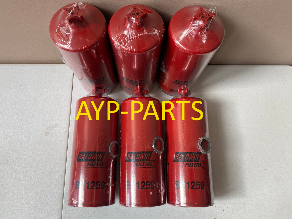 BF1259 (6 PACK) BALDWIN FUEL FILTER FS1000 Caterpillar Cummins