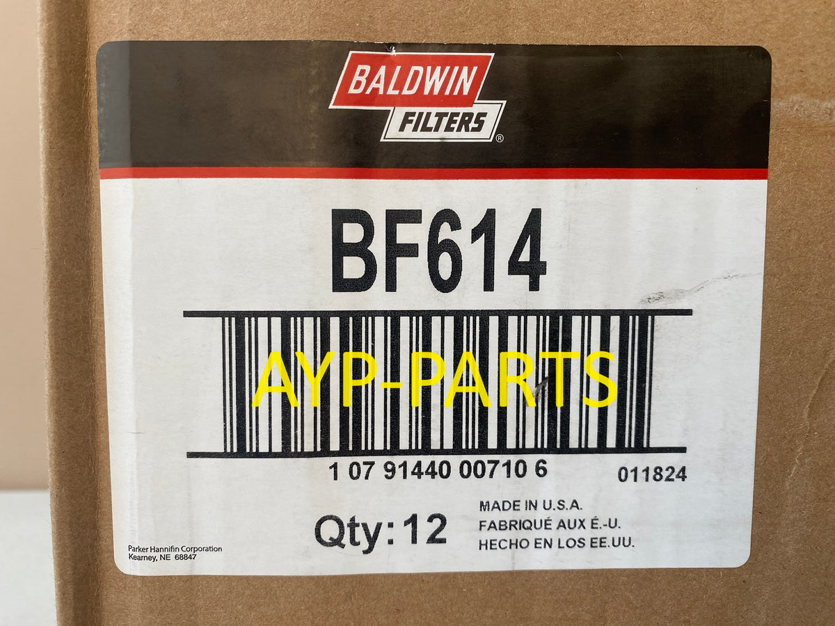 BF614 (CASE OF 12) BALDWIN FUEL FILTER FF5264 Caterpillar Engines