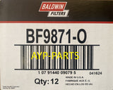 BF9871-O (CASE OF 12) BALDWIN FUEL FILTER FS19551 a333