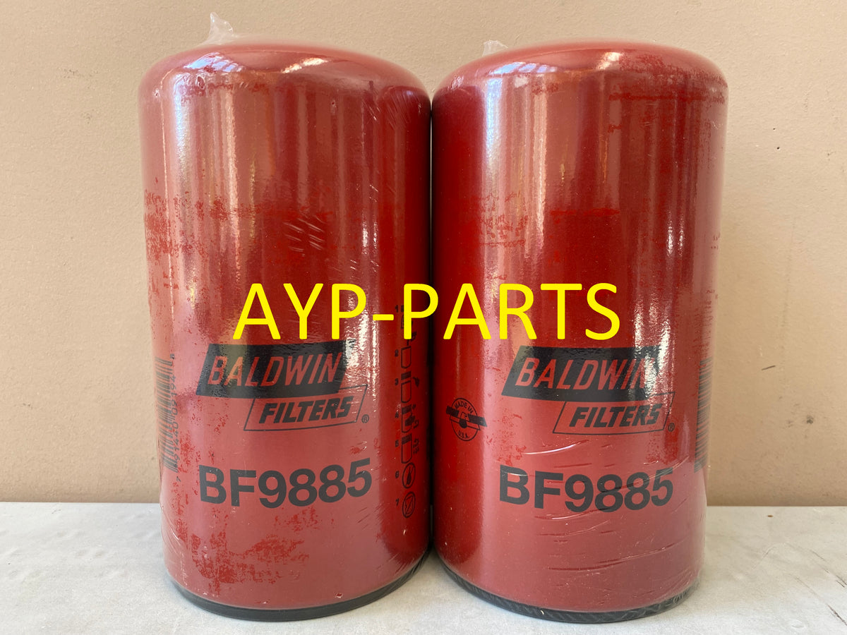 BF9885 (2 PACK) BALDWIN FUEL FILTER FF5776 Cummins ISX11.9, QSX11