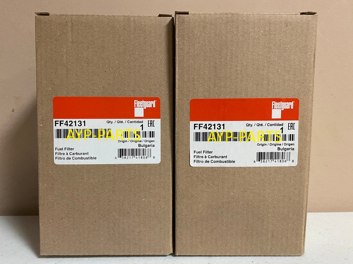 FF42131 (2 PACK) FLEETGUARD FUEL FILTER BF7534 a768 – Auto/Truckparts