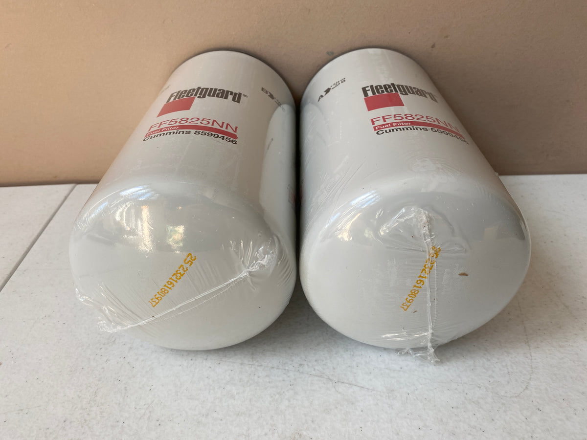 FF5825NN (2 PACK) FLEETGUARD FUEL FILTER BF46129 Cummins ISX11.9