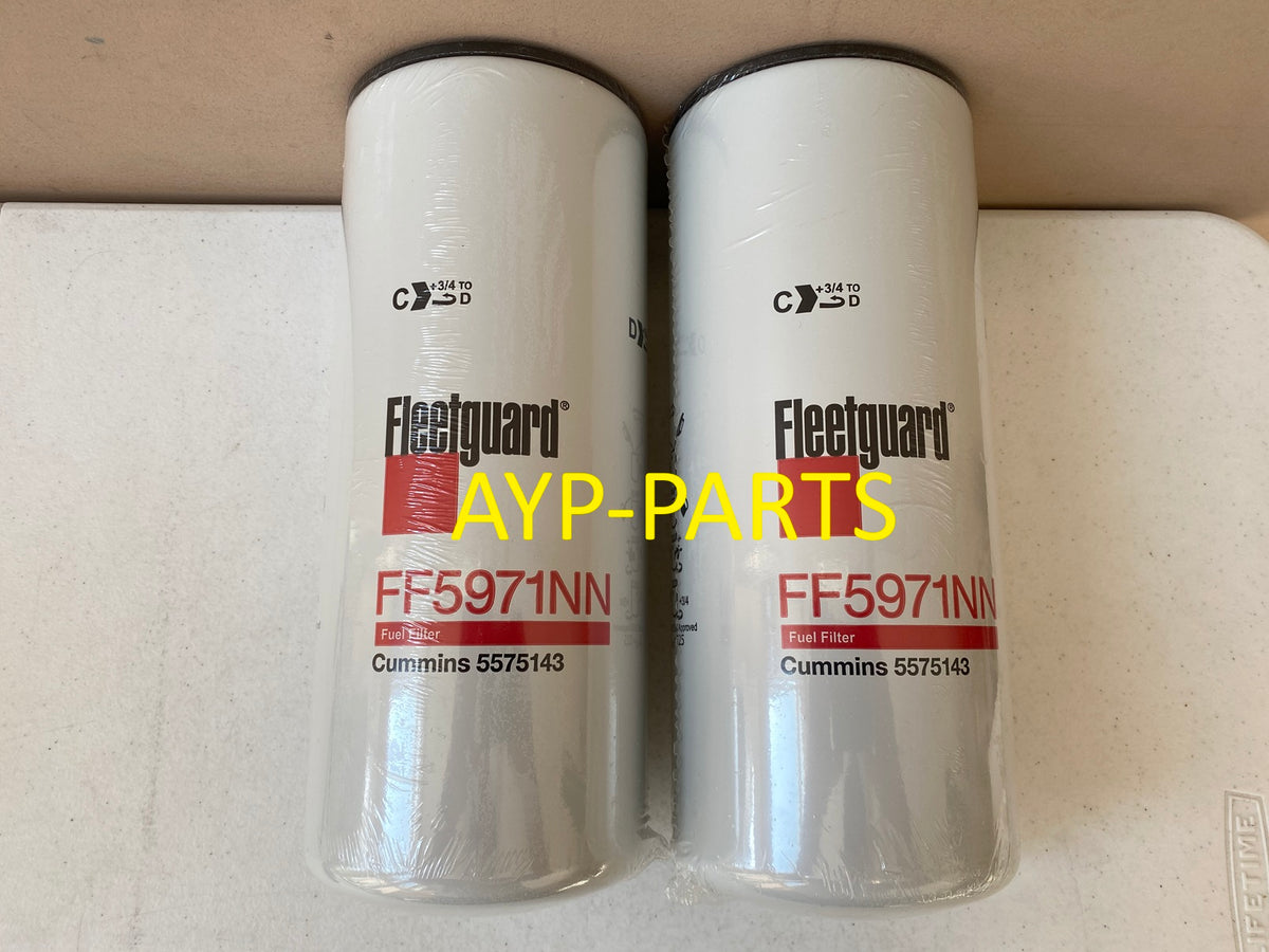 FF5971NN (2 PACK) FLEETGUARD FUEL FILTER BF46248 Cummins X15