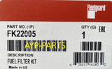 FK22005 FLEETGUARD FUEL FILTER KIT PF9914-KIT a107