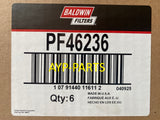 PF46236 (CASE OF 6) BALDWIN FUEL FILTER FS20207 a589