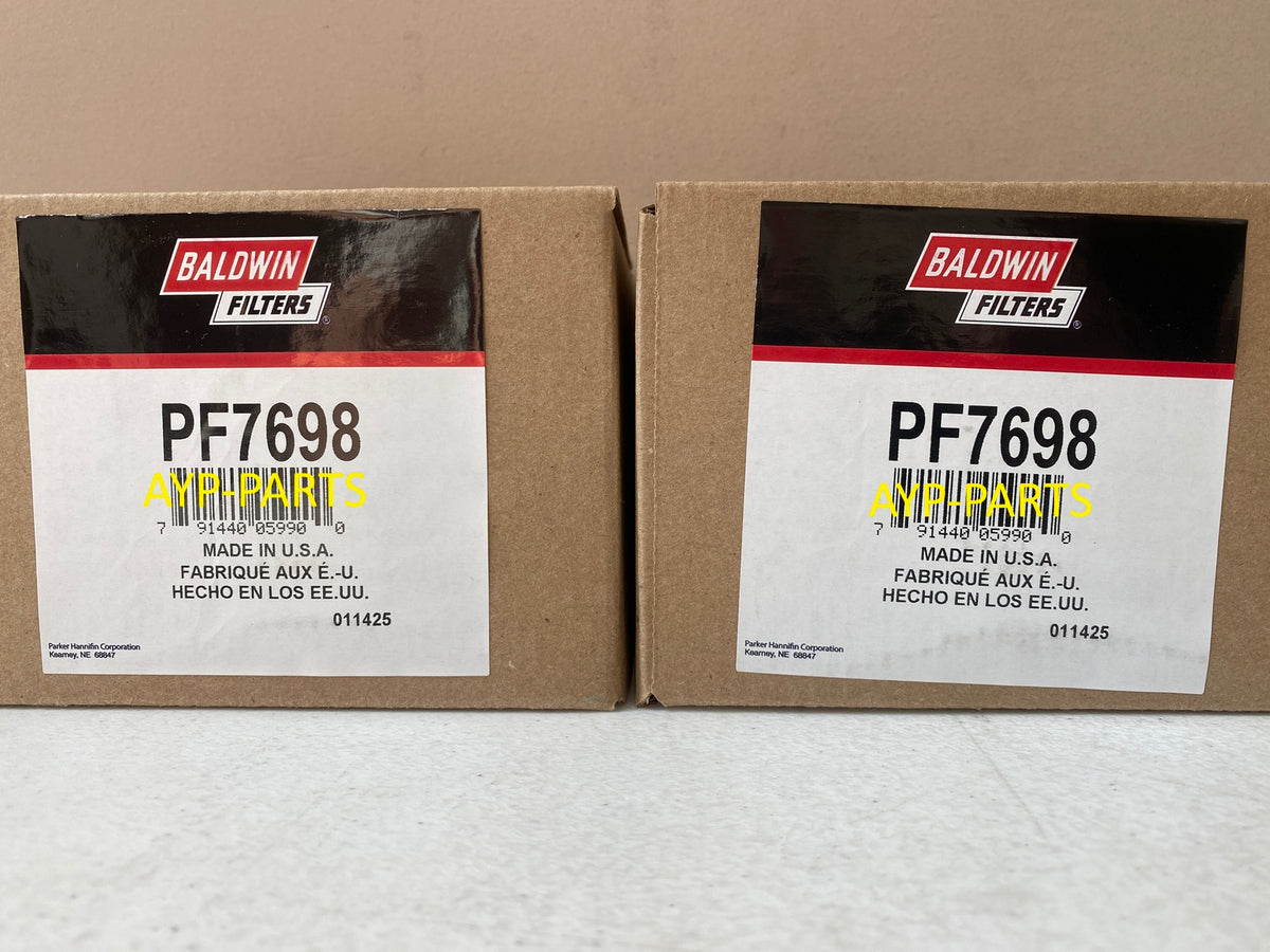 PF7698 (2 PACK) BALDWIN FUEL FILTER FF5418 Ford & Int. w/ 7.3L