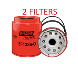 BF1386-O (2 PACK) BALDWIN FUEL FILTER FS19966 Mack CXU613 GU713, Volvo VHD64 a400