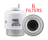 BF7675-D (6 PACK) BALDWIN FUEL FILTER FS19573 John Deere Power Tech Engines a100