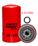 BF7815 (6 PACK) BALDWIN FUEL FILTER FF5488 Kenworth, Mack, Peterbilt, Sterling a170