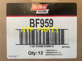 BF959 (CASE OF 12) BALDWIN FUEL FILTER FF5045 John Deere a192