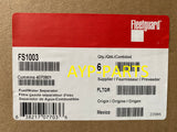 FS1003 (CASE OF 6) FLEETGUARD FUEL FILTER BF1293-SPS a433