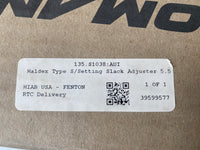 135.S1038 AUTOMANN HALDEX TYPE S/SETTING SLACK ADJ. 1-1/2-10 Spline  5-1/2" Arm p005