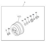 8-97477-974-0 ISUZU NPR NQR Power Brake Booster 97177974 p008