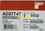 AD27747 (1 ) FLEETGUARD AIR DRYER BA5379 R950068A MAN Volvo Mercedes Iveco a245