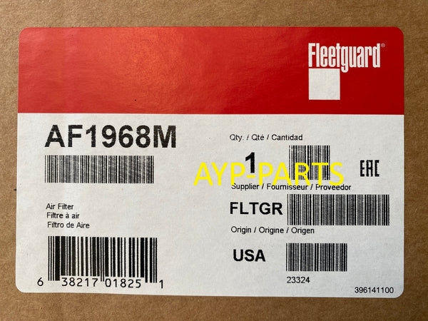 AF1968M FLEETGUARD AIR FILTER PA2705 Freightliner Kenworth T600 T800 W900S a261