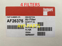 AF26375 (4 PACK) FLEETGUARD AIR FILTER PA4390 Freightliner Mercedes Sprinter a341