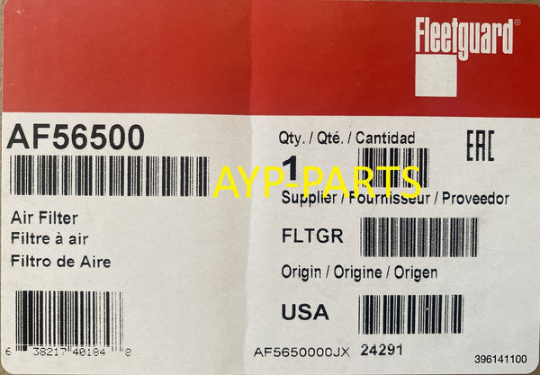 AF56500 FLEETGUARD AIR FILTER CA5790 Freightliner Cascadia ISX X15 DD16 MB4000 a259
