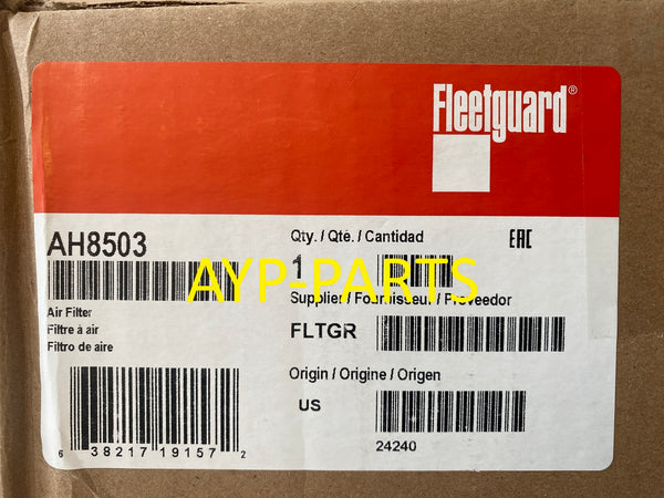 AH8503 FLEETGUARD AIR FILTER HOUSING PA2722 Freightliner Monoco-Coach a330