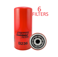 B236 (6 PACK) BALDWIN OIL FILTER LF4054 a338