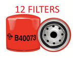 B40073 (CASE OF 12) BALDWIN OIL FILTER LF3758 a457