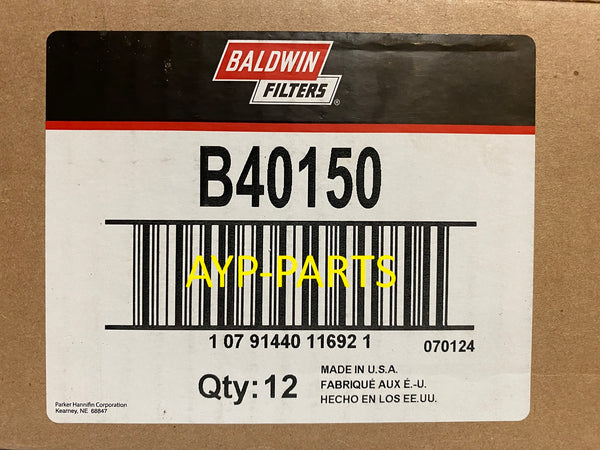B40150 (CASE OF 12) BALDWIN OIL FILTER LF16511 a544