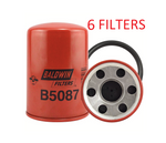 B5087 (6 PACK) BALDWIN COOLANT FILTER WF2127 a843