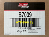 B7039 (CASE OF 12) BALDWIN OIL FILTER LF3630 Ford IHC Trucks w/7.3L Turbo Diesel a482