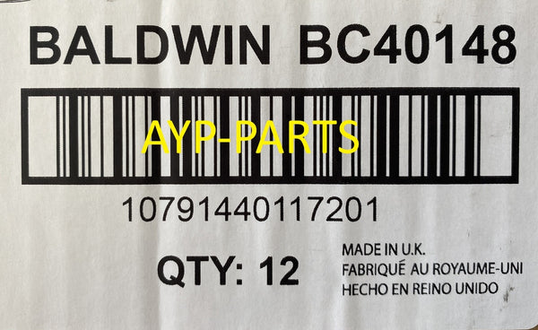 BC40148 (CASE OF 12) BALDWIN OIL FILTER CS41044 a871