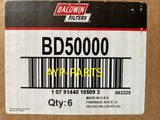 BD50000 (CASE OF 6) BALDWIN OIL FILTER LF14000NN CUMMINS ISX ISM QSX QSM a040