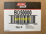 BD50000 (CASE OF 6) BALDWIN OIL FILTER LF14000NN CUMMINS ISX ISM QSX QSM a040