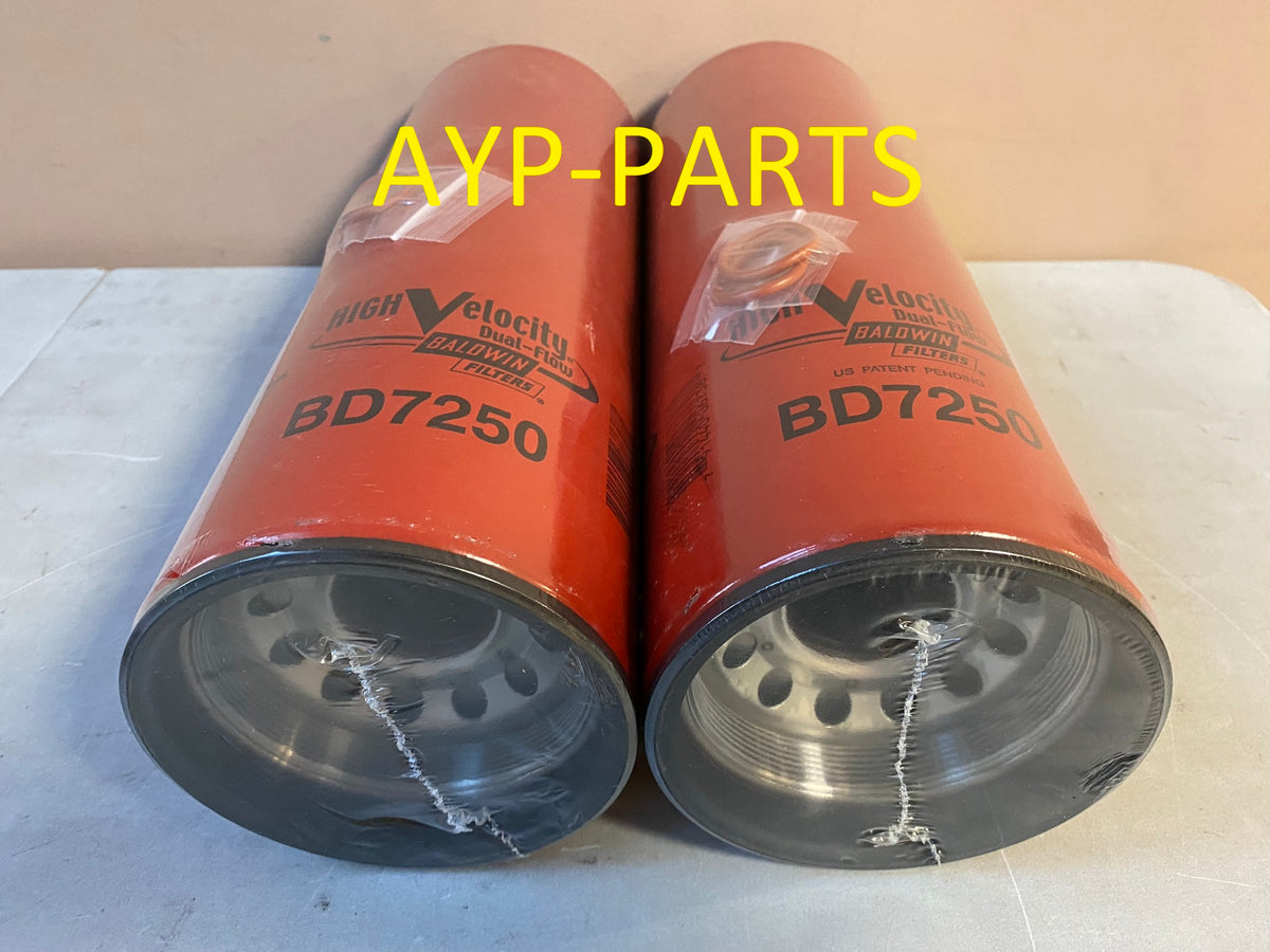 BD7250 (2 PACK) BALDWIN OIL FILTER LF9025 DT466E DT570 HT570 Maxxforce
