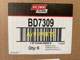 BD7309 (CASE OF 6) BALDWIN OIL FILTER LF9009 Upgrade of BD103 a462