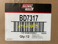 BD7317 (CASE OF 12) BALDWIN OIL FILTER LF9028 Carrier Hyundai, a443
