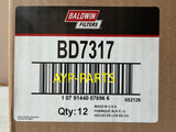 BD7317 (CASE OF 12) BALDWIN OIL FILTER LF9028 for Carrier Refrigeration Units a443