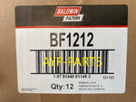 BF1212 (CASE OF 12) BALDWIN FUEL FILTER FS1212 Various Cummins, Hitachi, Kawasaki a079