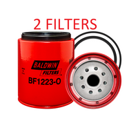 BF1223-O (2 PACK) BALDWIN FUEL FILTER FS19687 Ford Medium Duty 6.6L, 7.8L Engines a395