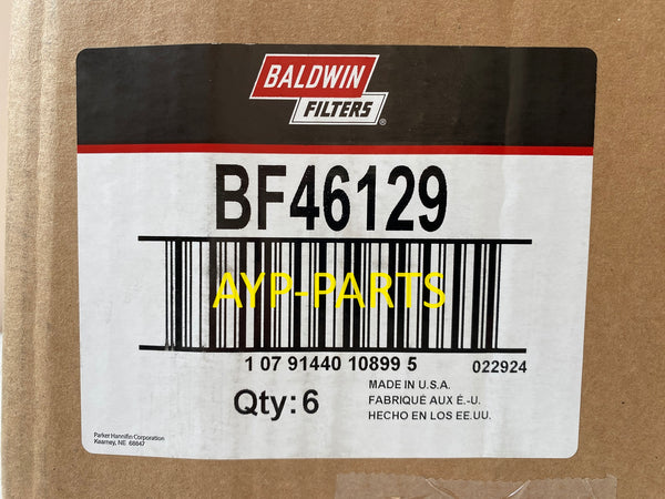 BF46129 (CASE OF 6) BALDWIN FUEL FILTER FF5825NN Upgrade of BF9860 & BF9885 a406