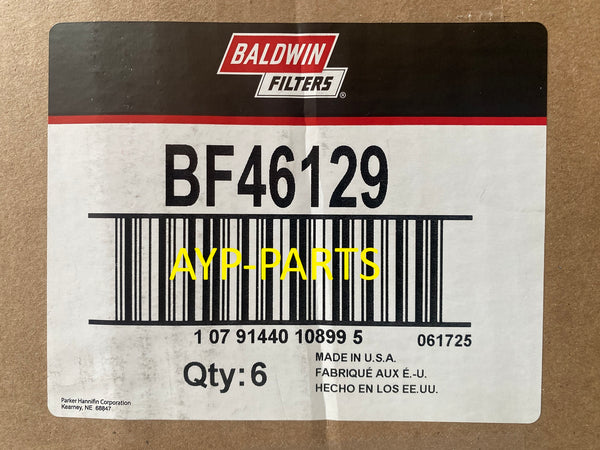BF46129 (CASE OF 6) BALDWIN FUEL FILTER FF5825NN Upgrade of BF9860 & BF9885 a406