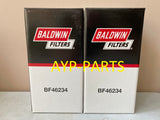 BF46234 (2 PACK) BALDWIN FUEL FILTER for John Deere with Isuzu Engines a416