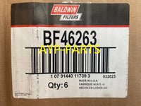 BF46263 (6 PACK) BALDWIN FUEL FILTER FF63041NN a090