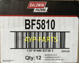 BF5810 (CASE OF 12) BALDWIN FUEL FILTER FF5206 Detroit Diesel Engines a064