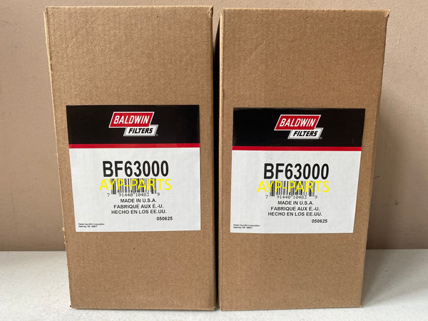 BF63000 (2 PACK) BALDWIN FUEL FILTER FF63054NN Freightliner International Mack a662