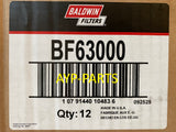 BF63000 (CASE OF 12) BALDWIN FUEL FILTER FF63054NN Freightliner International Mack a260