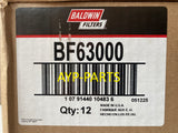 BF63000 (CASE OF 12) BALDWIN FUEL FILTER FF63054NN Freightliner International Mack a260
