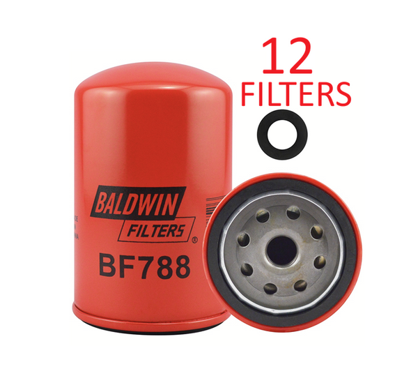BF877 (CASE OF 12) BALDWIN FUEL FILTER FF172 for Mack Trucks a199 ...