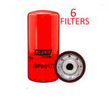 BF9917 (6 PACK) BALDWIN FUEL FILTER FS1093 for John Deere Equipment a934