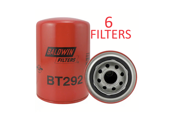 BT292 (6 PACK) BALDWIN OIL FILTER HF4056 a786