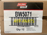 BW5071 (CASE OF 12) BALDWIN COOLANT FILTER WF2071 a222